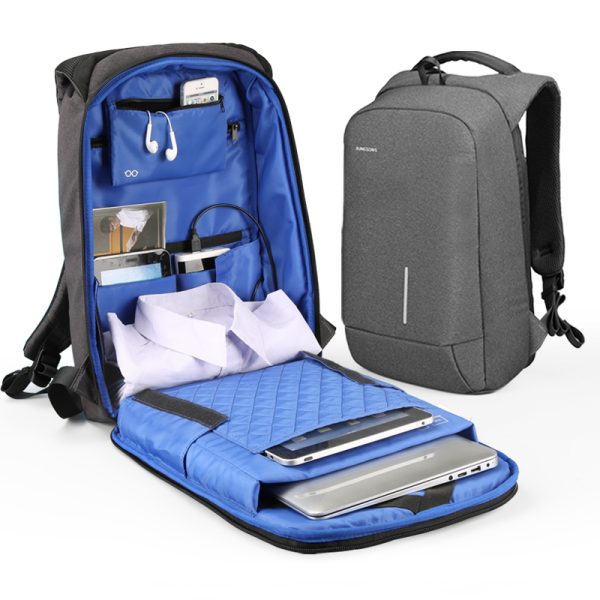 Mochila para Portatil repelente al agua/ anti robo Kingsons - Imagen 2