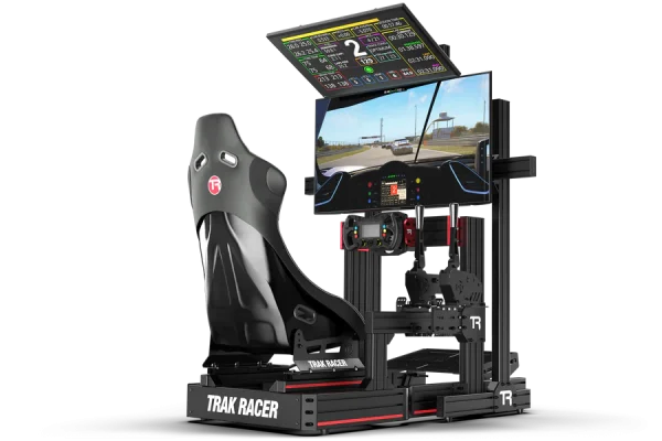 SOPORTE GRANDE INDEPENDIENTE PARA DOS MONITORES: 1200 MM/47,25" DE ANCHO TRAK RACER