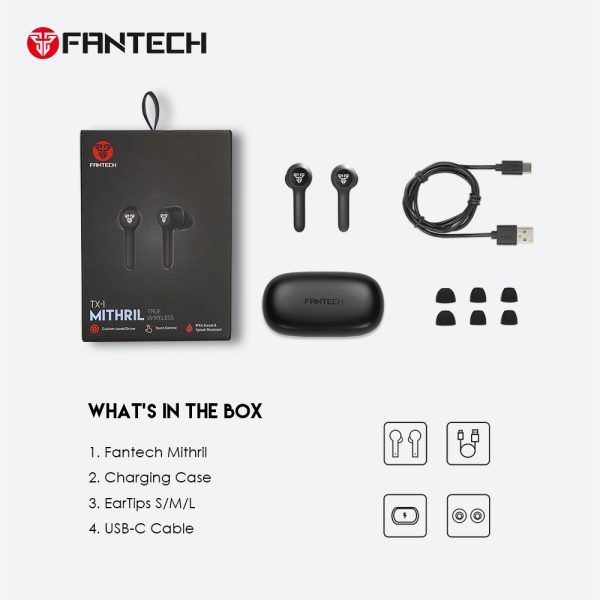 Fantech MITHRIL True Wireless Auriculares Inalámbricos - Imagen 4