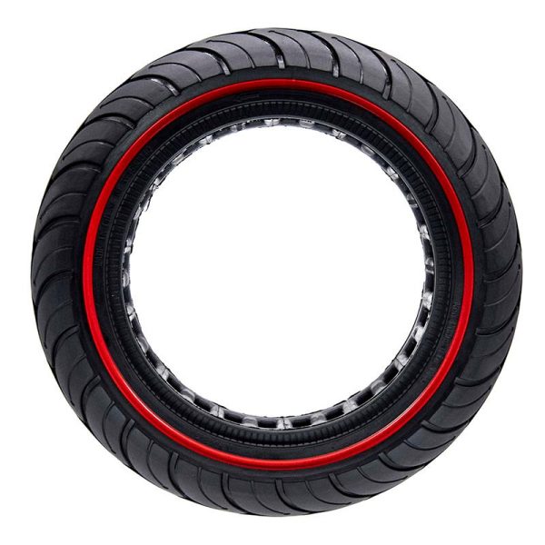 Rueda maciza ultraligera 9,5x2,5 roja para NIU - Imagen 4